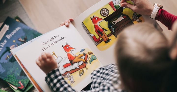 Kids Book - Person Reading A Book