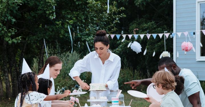 Kids Birthday Party - Free stock photo of adult, birthday, cake